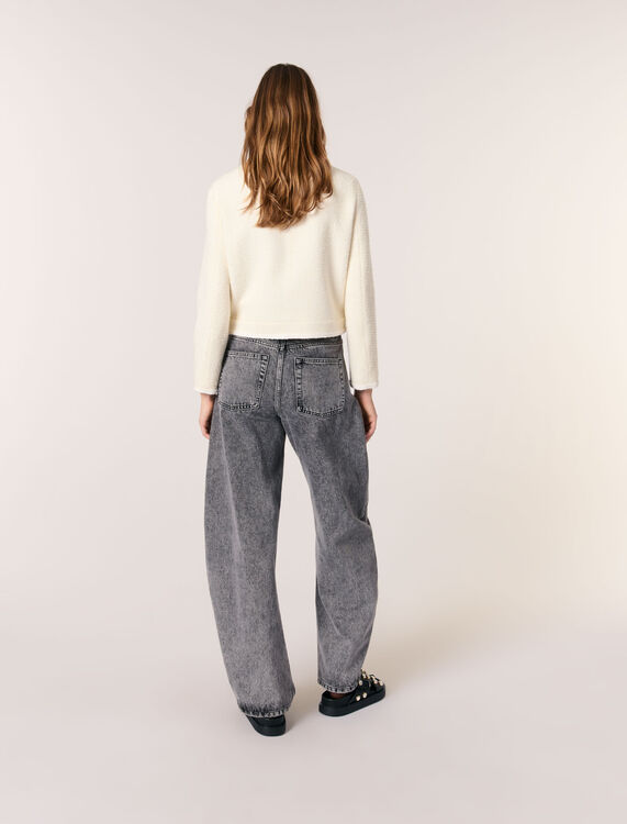 Short tweed jacket - Blazers & Jackets - MAJE