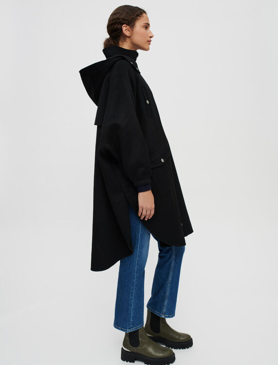 Oversized double-faced coat - Coats & Jackets - MAJE