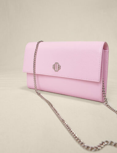Pink wallet bag : Small leather goods color Pink