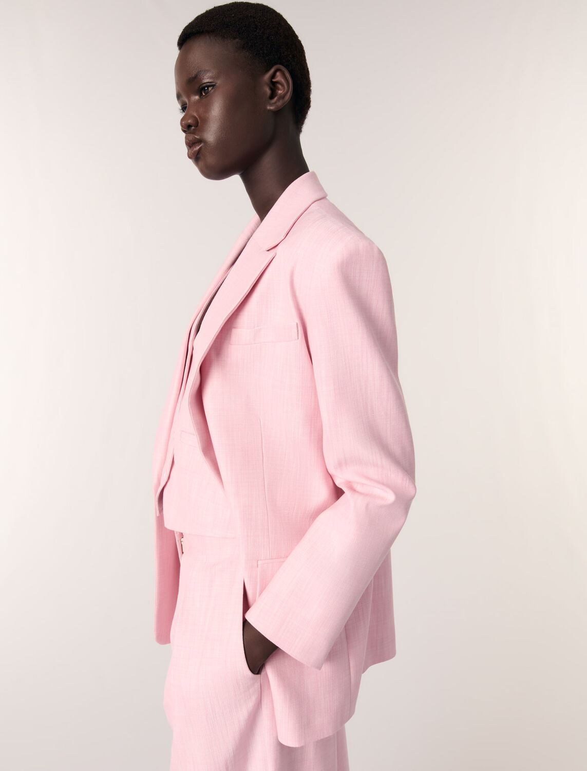 maje : readytowear-blazers 顏色 粉色/PINK