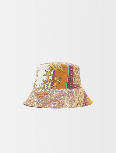 Printed bucket hat : Other accessories color Foulard Coquillage