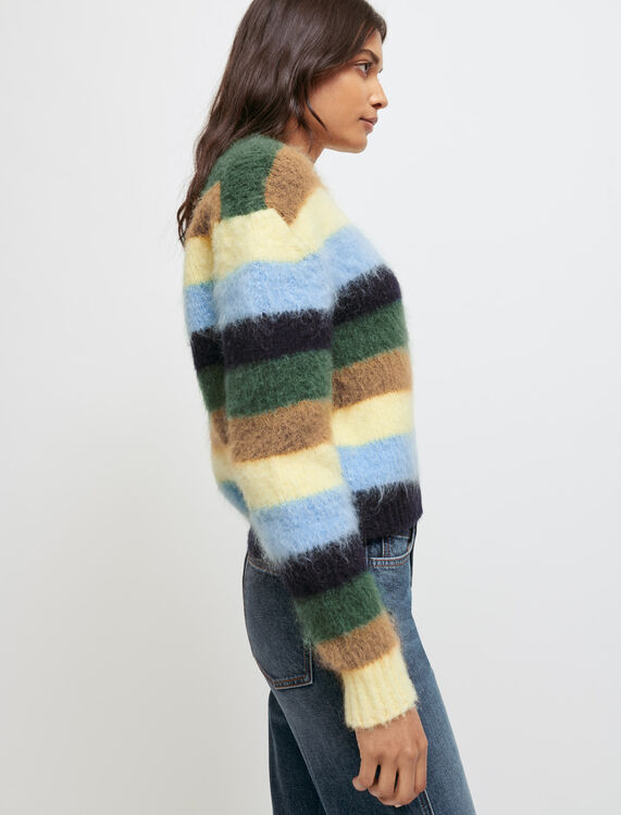 Striped pullover - Cardigans & Sweaters - MAJE