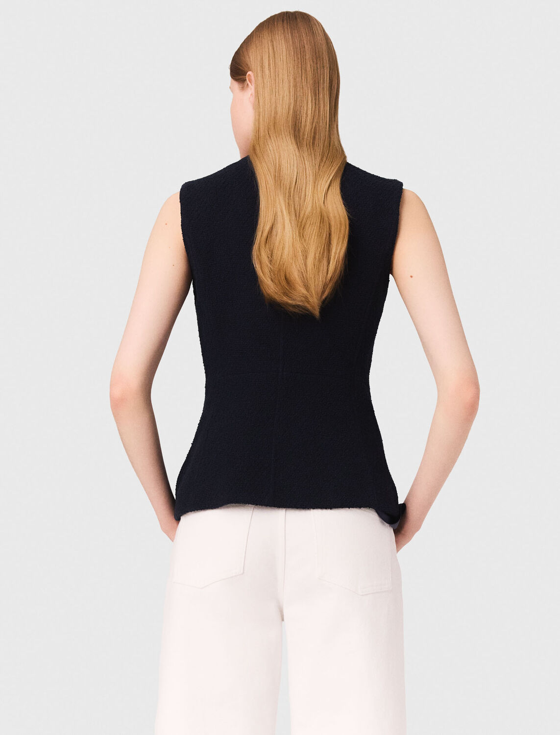 maje : Tops 顏色 深蓝色/NAVY