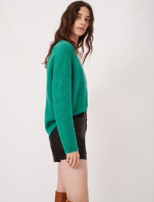 V-neck marl sweater : Cardigans & Sweaters color 