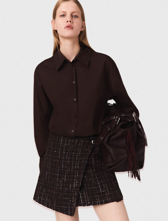 Two-in-one short dress - Dresses - MAJE