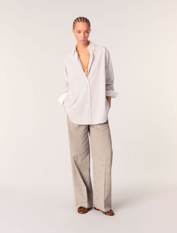 maje : Shirts 顏色 多色/