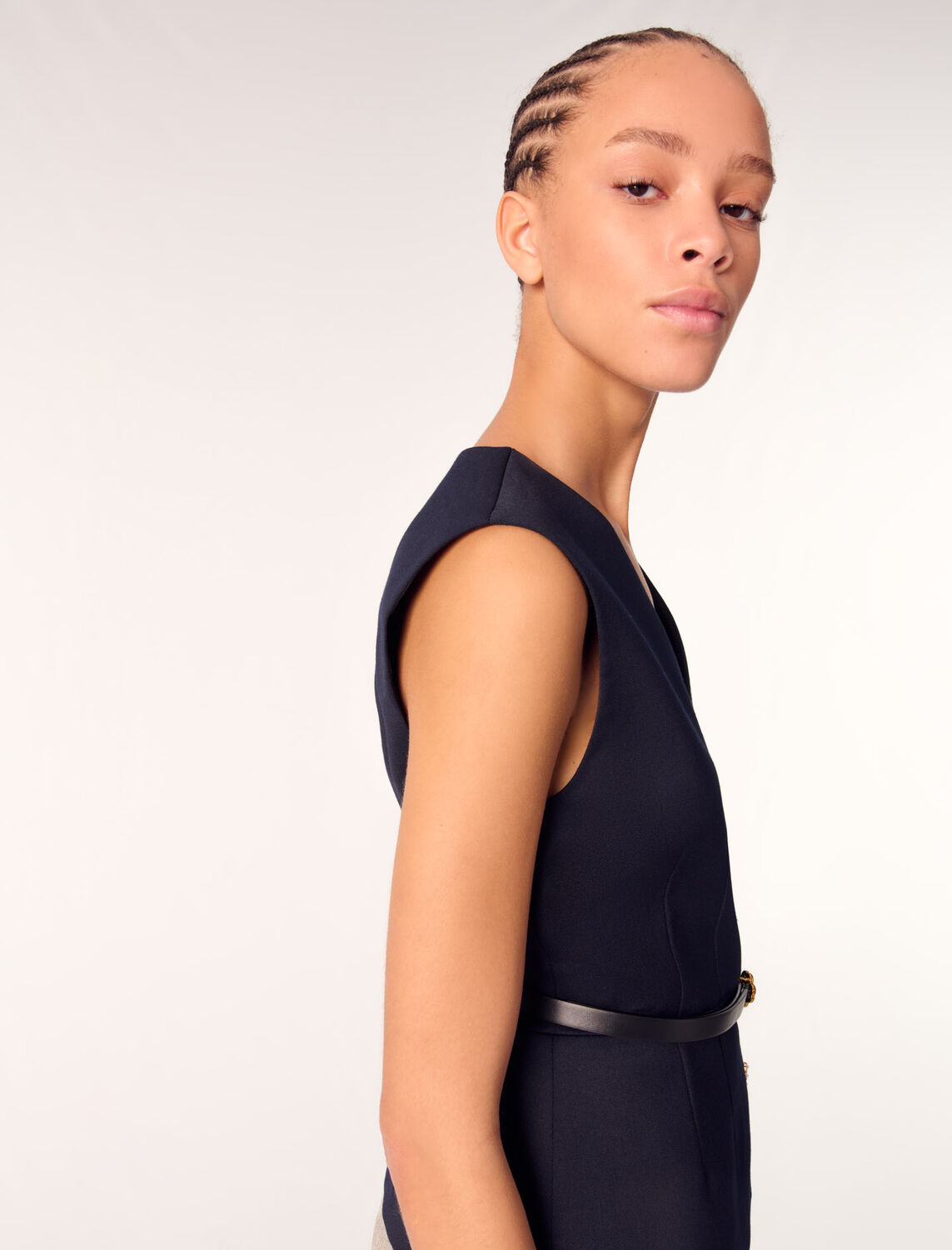 maje : Tops 顏色 深蓝色/NAVY