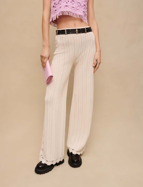 Knit trousers - Spring-Summer Collection - MAJE
