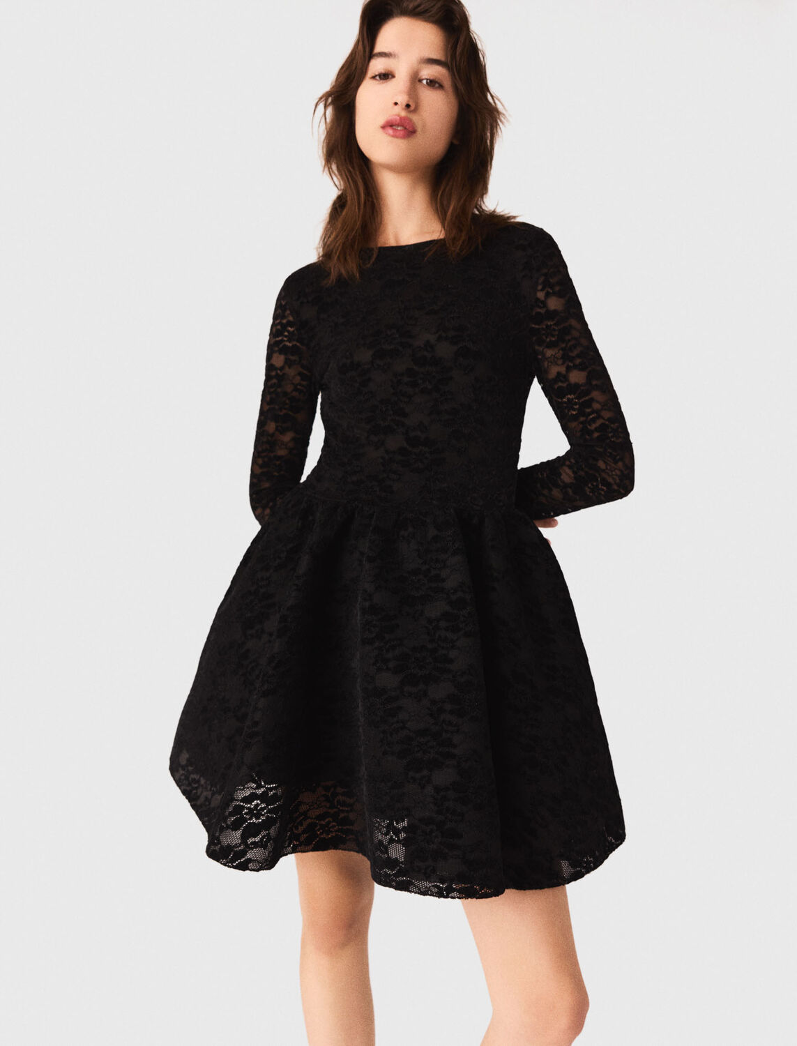 maje : Dresses color Black