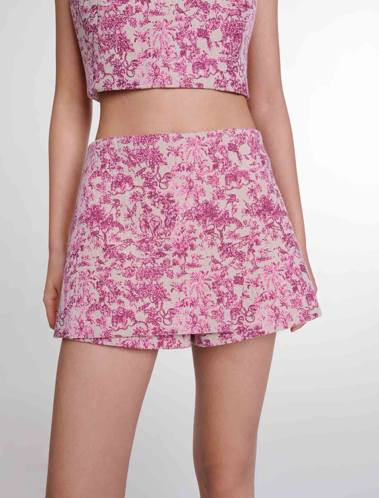 124IOULY Layered shorts - Qixi Collection - Maje.com