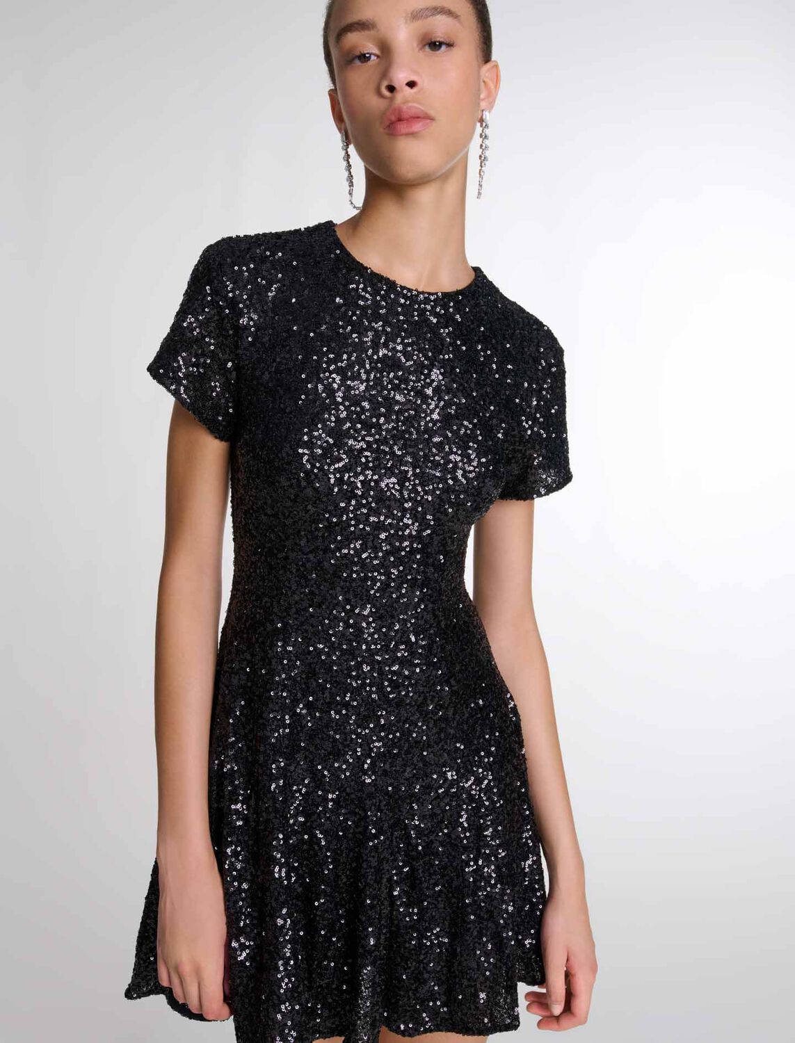Short sequin dress : Fall-Winter Collection color 