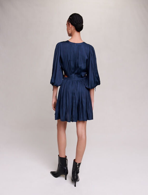Short satin dress - 30% Off - MAJE