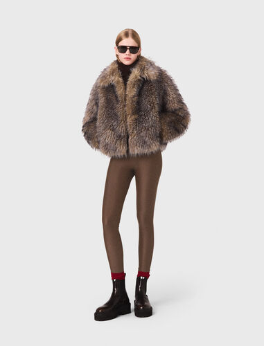 maje : Coats & Jackets 顏色 灰棕色/