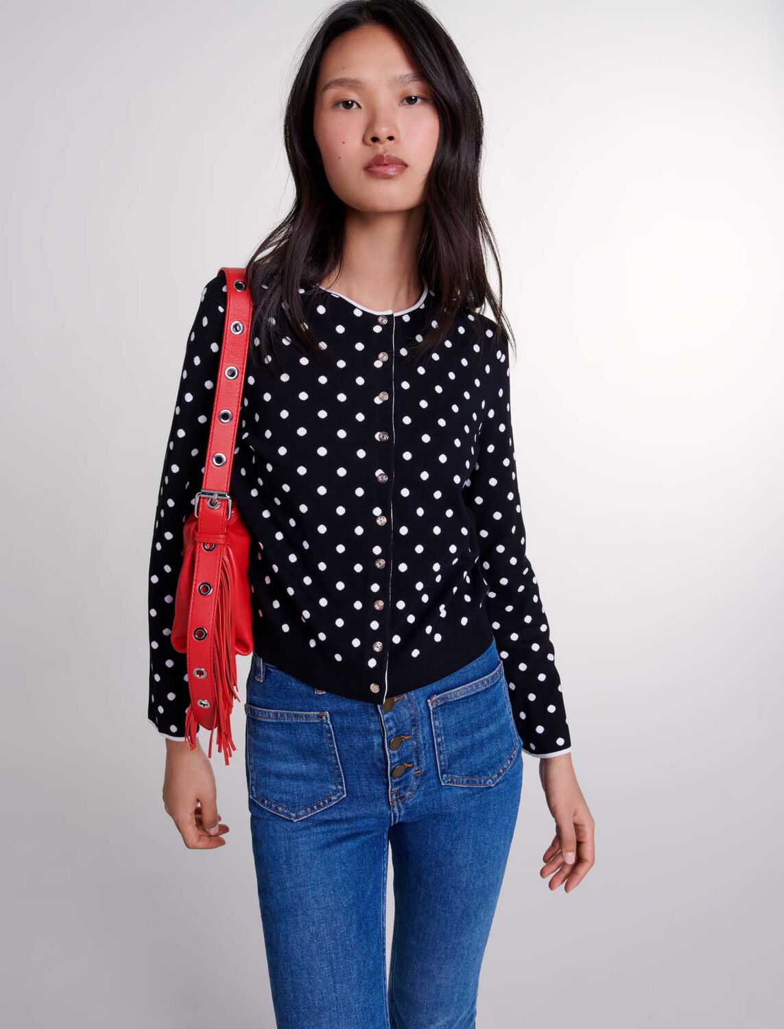Fancy knit cardigan : Fall-Winter Collection color 