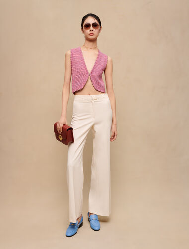 Maje : Trousers & Jeans 顏色 淡褐色/ECRU