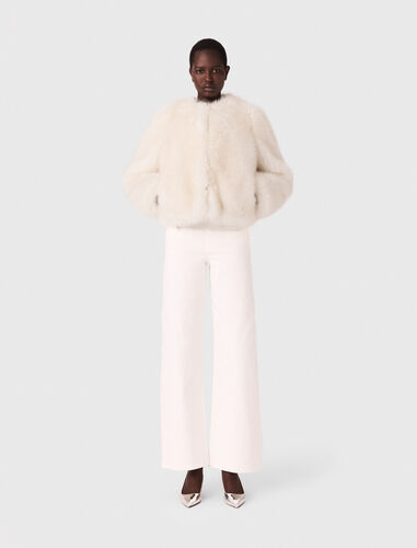 maje : Coats & Jackets 顏色 象牙色/IVORY