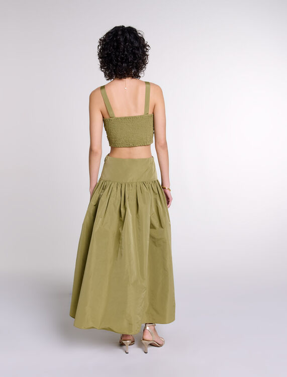 Cutaway taffeta dress - Fall-Winter Collection - MAJE