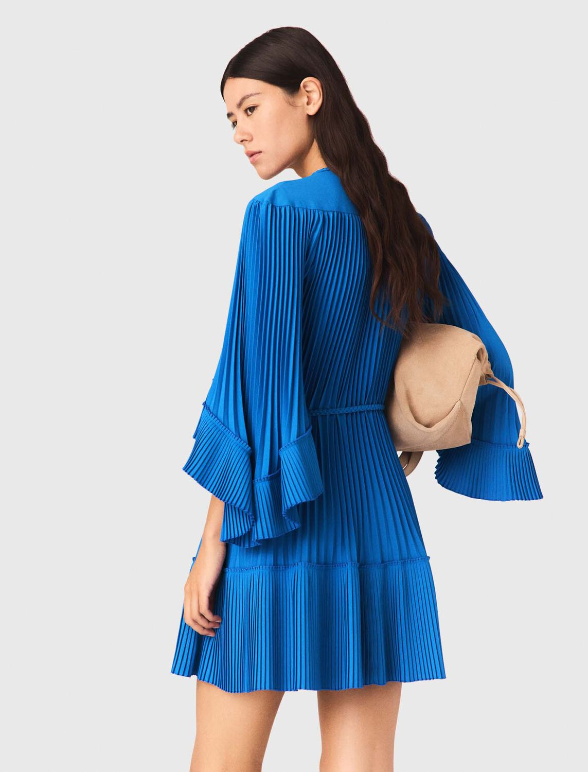Short pleated dress - Dresses - MAJE