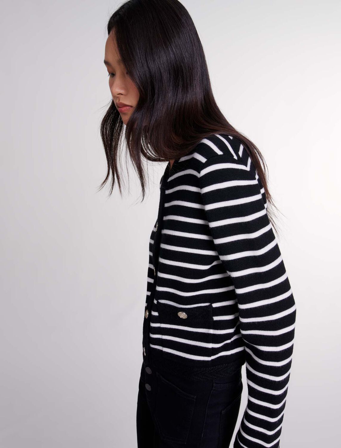 Striped cardigan : Fall-Winter Collection color 