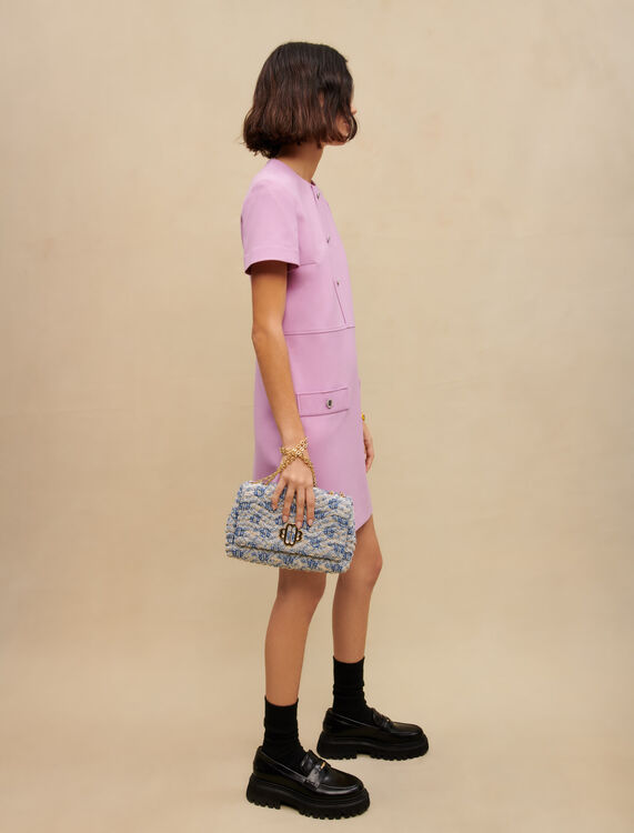 Short, straight-cut dress - Dresses - MAJE
