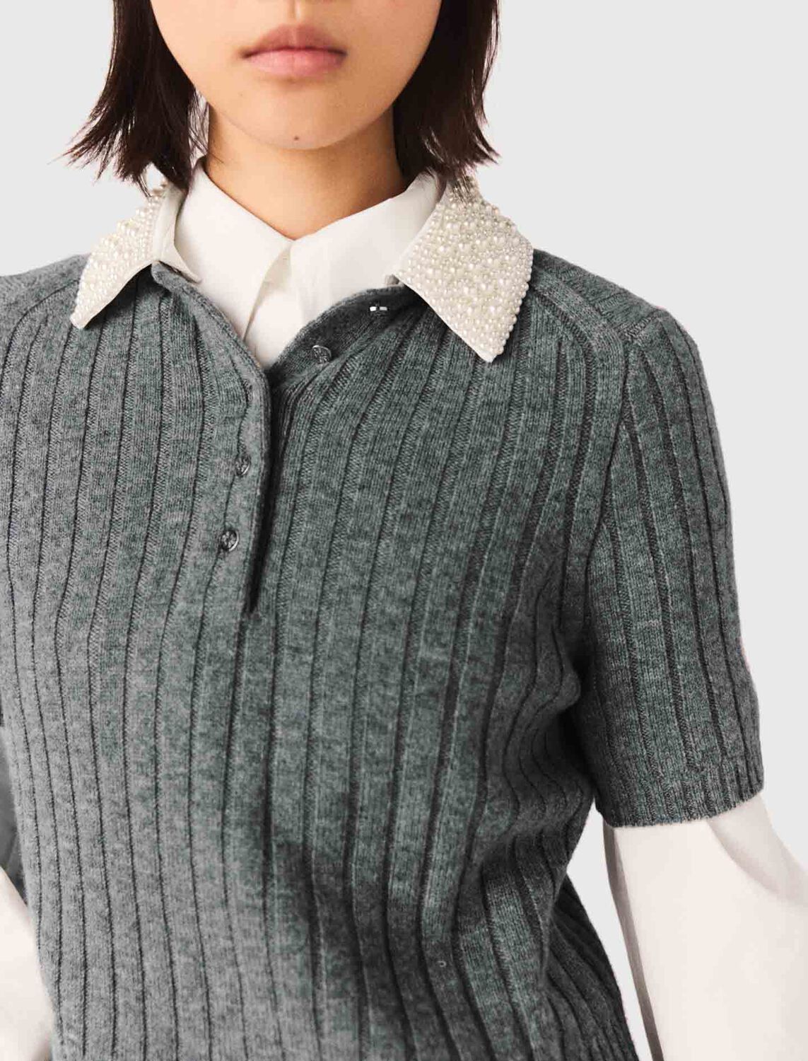 maje : Sweaters & Cardigans 顏色 灰色/GREY