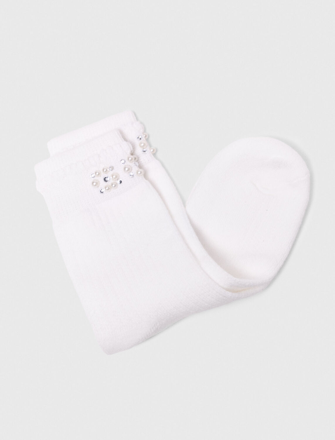 Pearl pointelle socks - Other accessories - MAJE