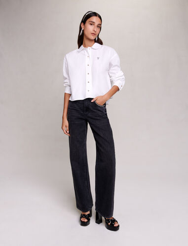 maje : Shirts 顏色 白色/WHITE
