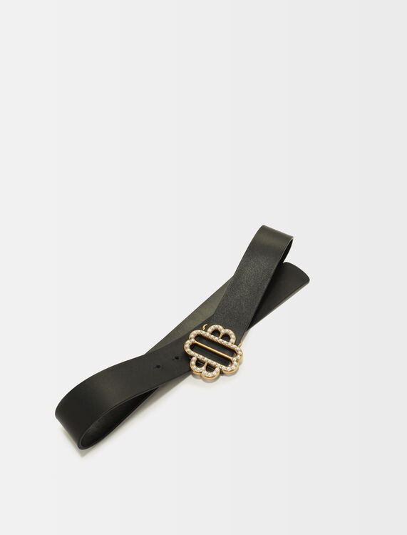 Maje Clover belt with rhinestones - Other Accessories - MAJE