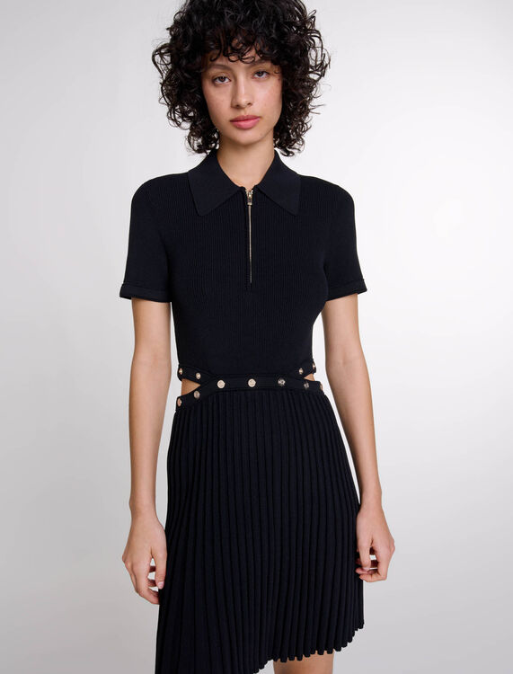 Short knit dress - Fall-Winter Collection - MAJE