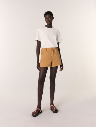 Printed T-shirt : T-Shirts color Off White