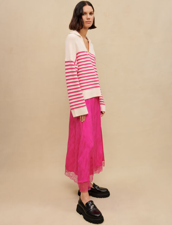 Striped Breton jumper - Sweaters & Cardigans - MAJE