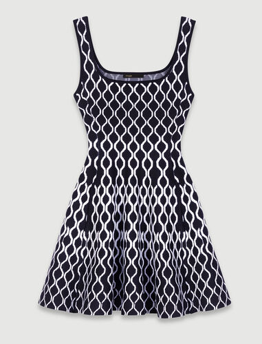 maje : Dresses 顏色 黑白色/blackwhite