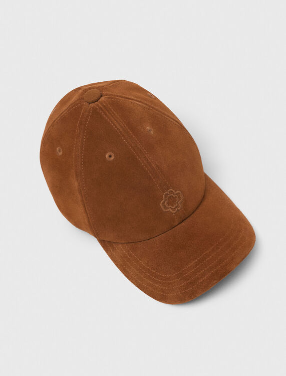 Suede cap -  - MAJE