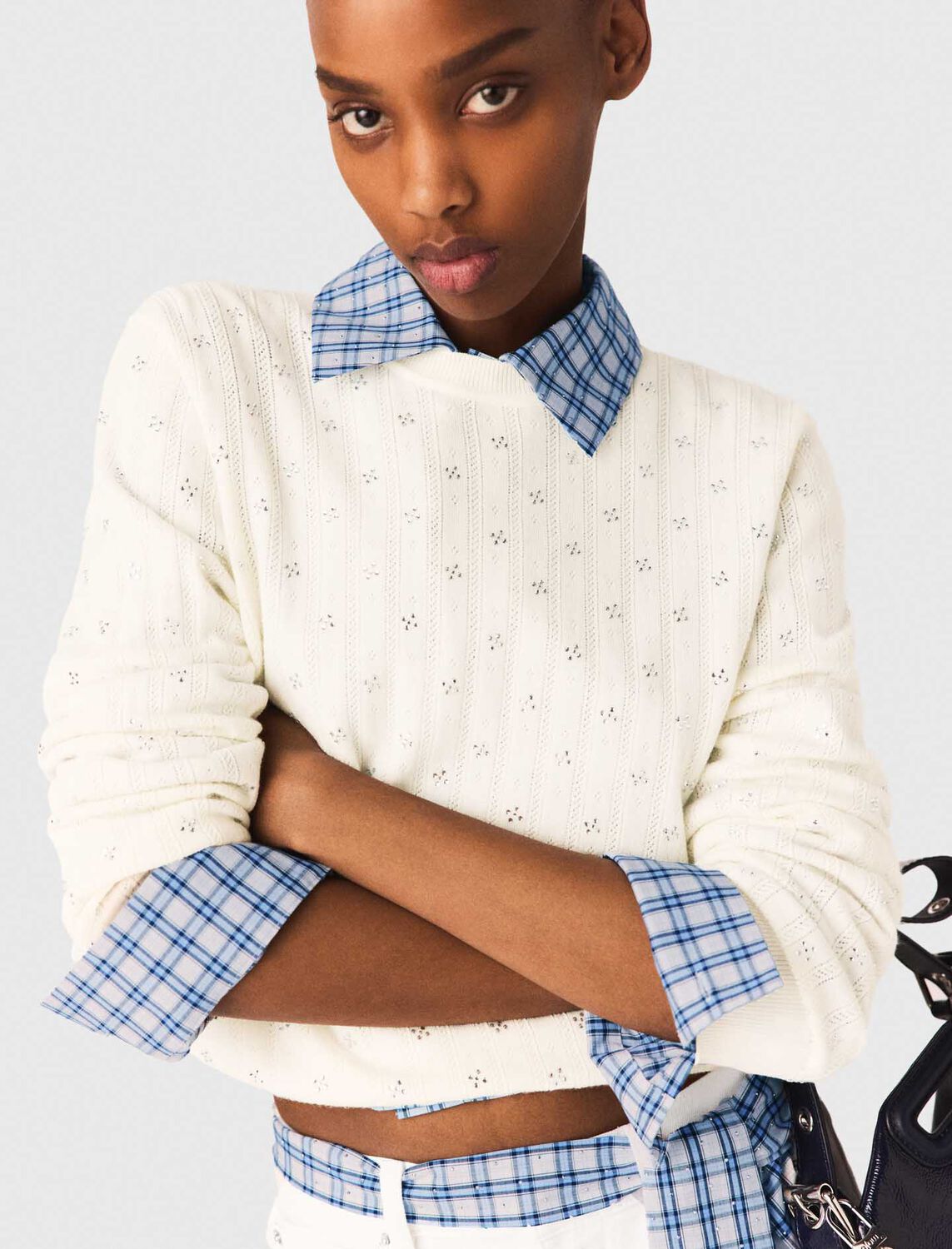 maje : Sweaters & Cardigans 顏色 淡褐色/ECRU