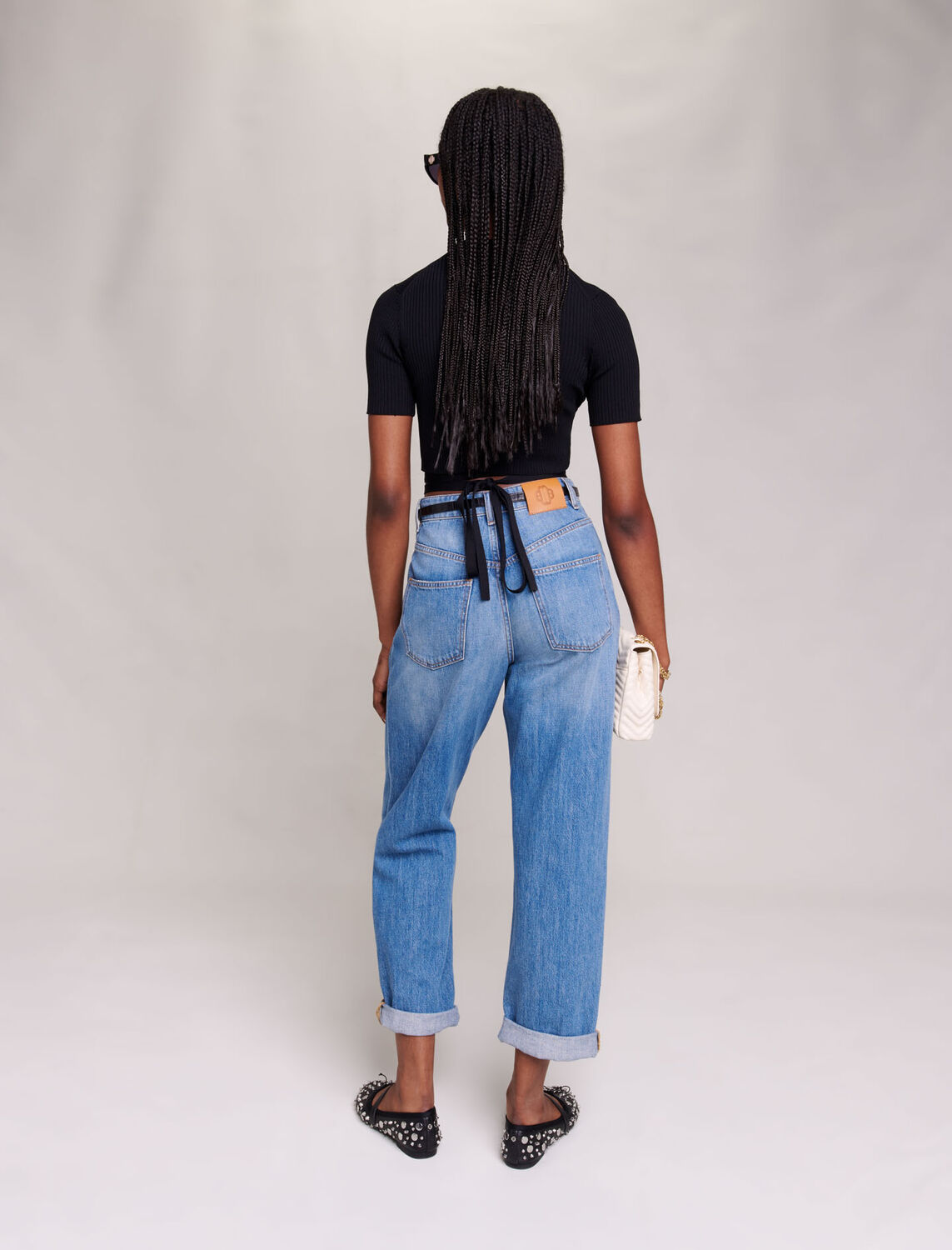 Criss-cross cropped top : 30% Off color 