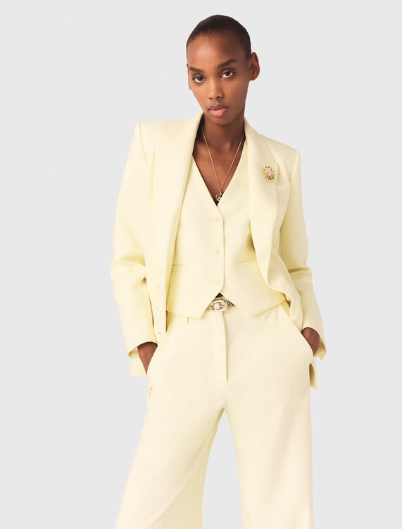 Double-breasted suit jacket - Blazers & Jackets - MAJE