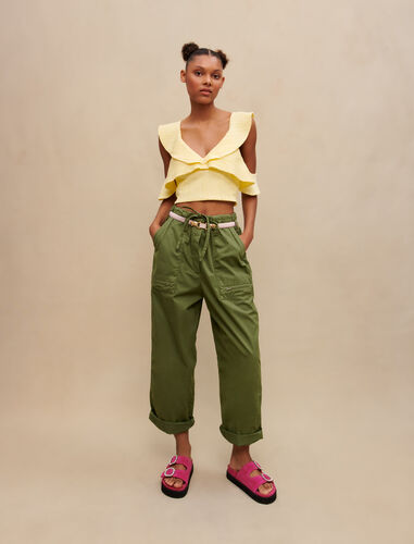 Smocked top : Tops color Yellow