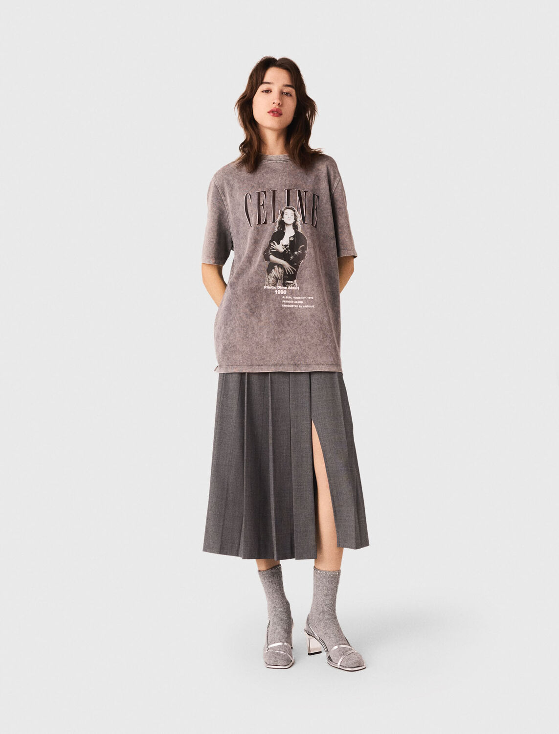 Celine Dion T-shirt - T-Shirts - MAJE