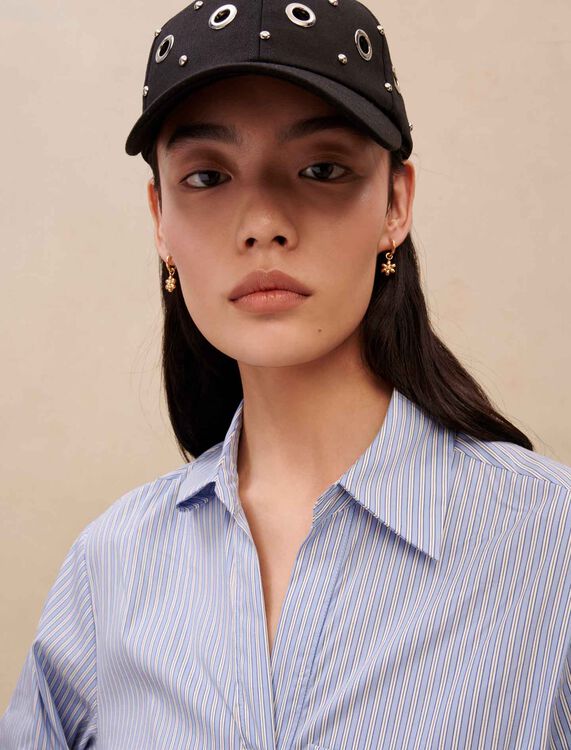 Striped shirt dress - 30% Off - MAJE