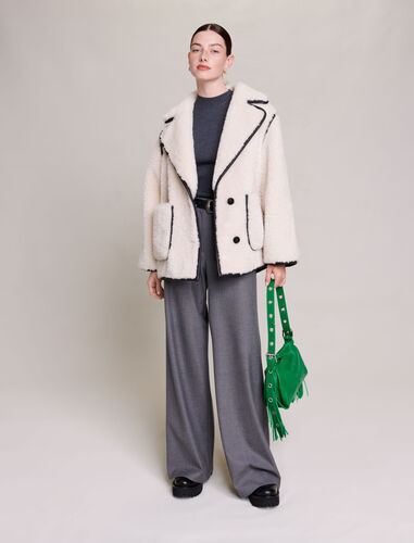 maje : Coats & Jackets 顏色 淡褐色/ECRU