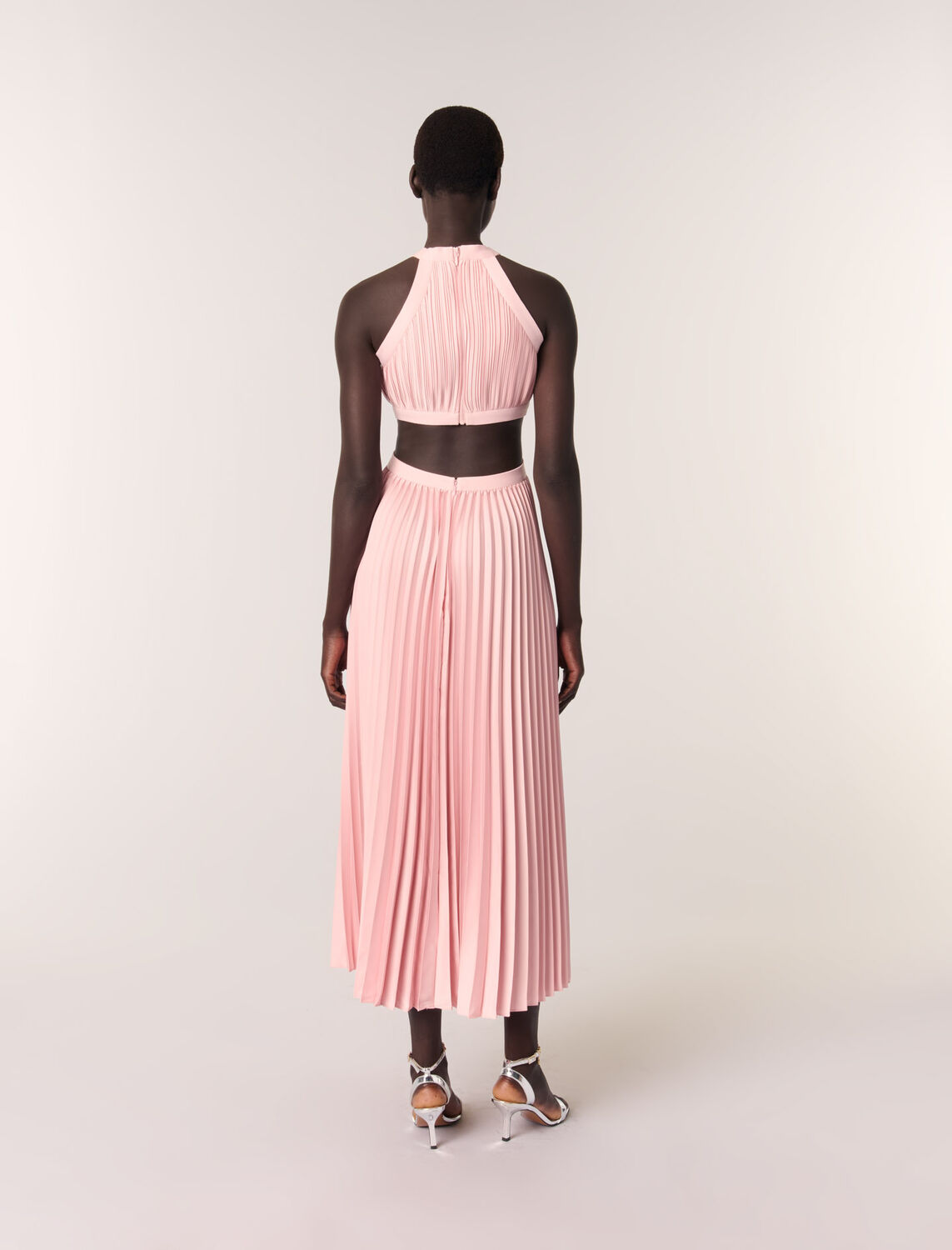 Pleated maxi dress - Dresses - MAJE