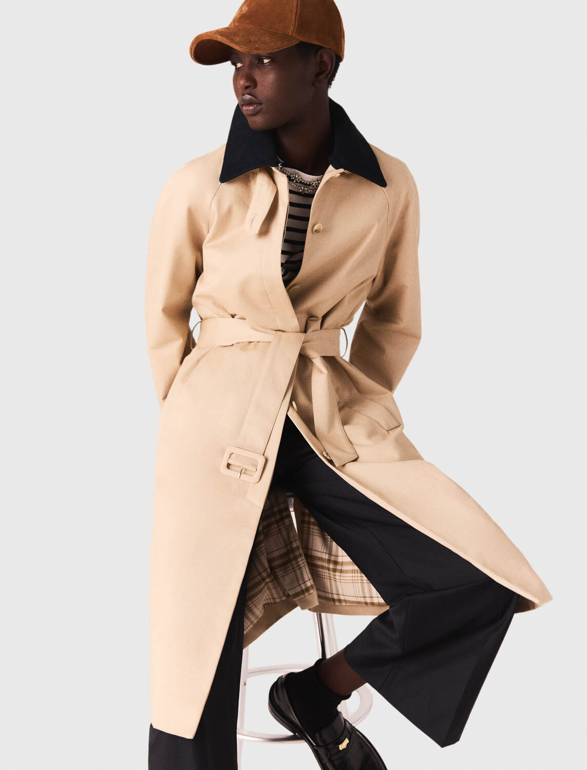 maje : Coats & Jackets 顏色 米黄色/BEIGE
