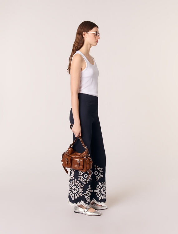 maje : Trousers & Jeans 顏色 深蓝色/NAVY