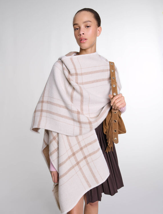 Reversible cape - Fall-Winter Collection - MAJE