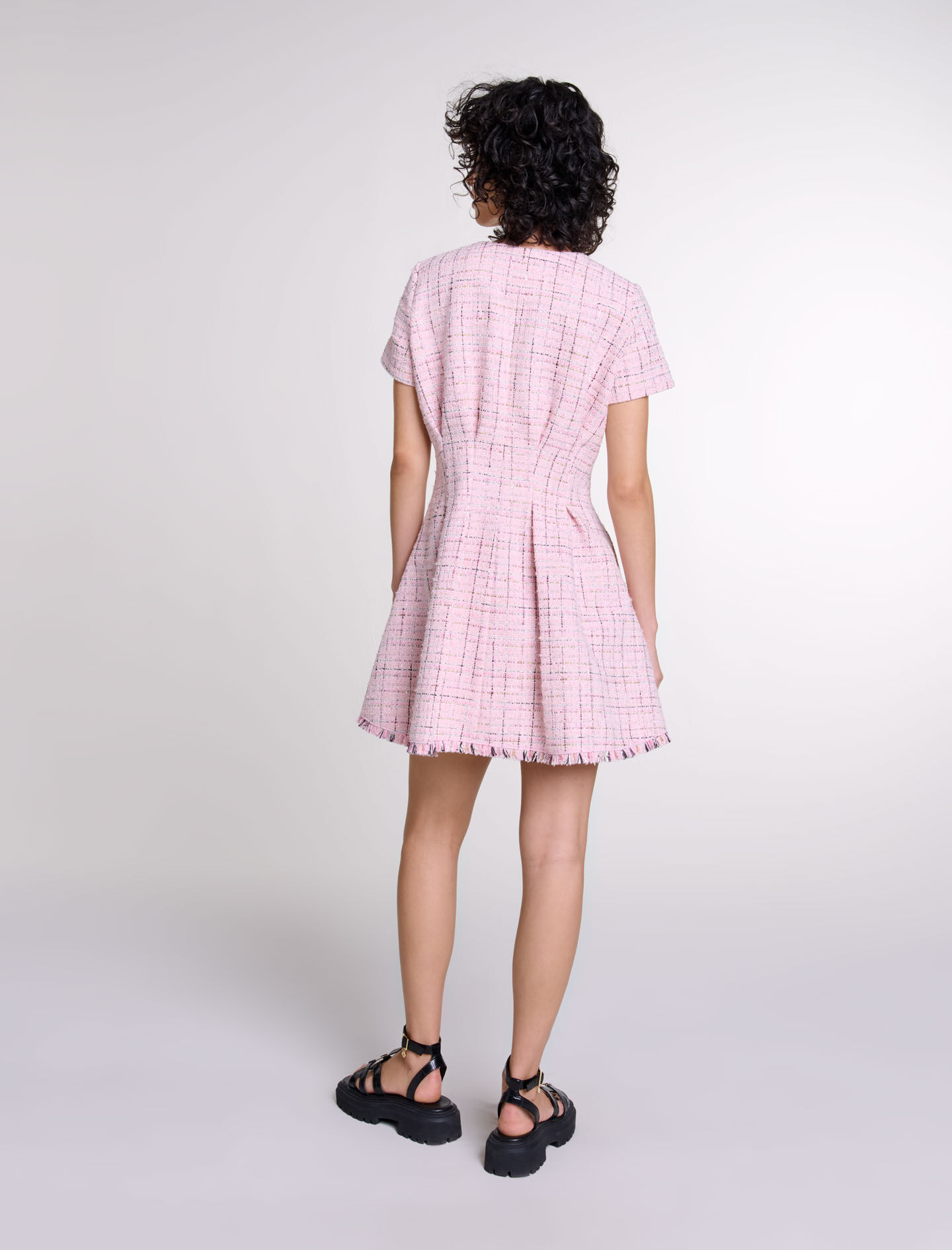 Maje gingham dress shop