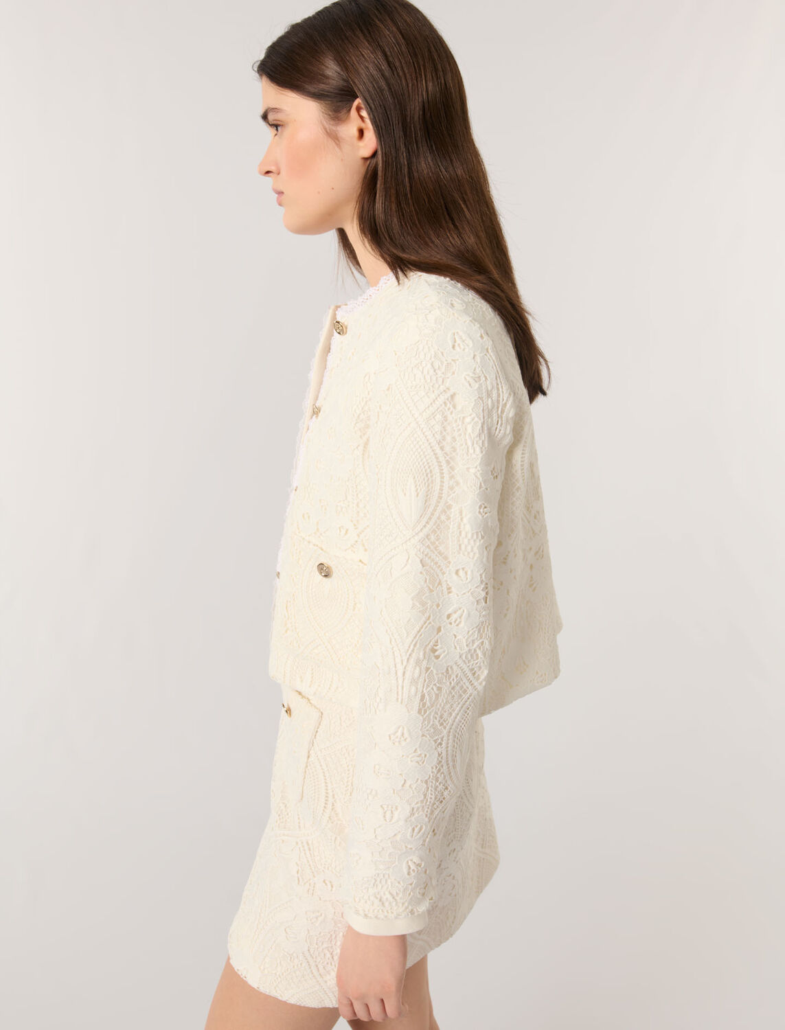 maje : readytowear-blazers 顏色 淡褐色/ECRU