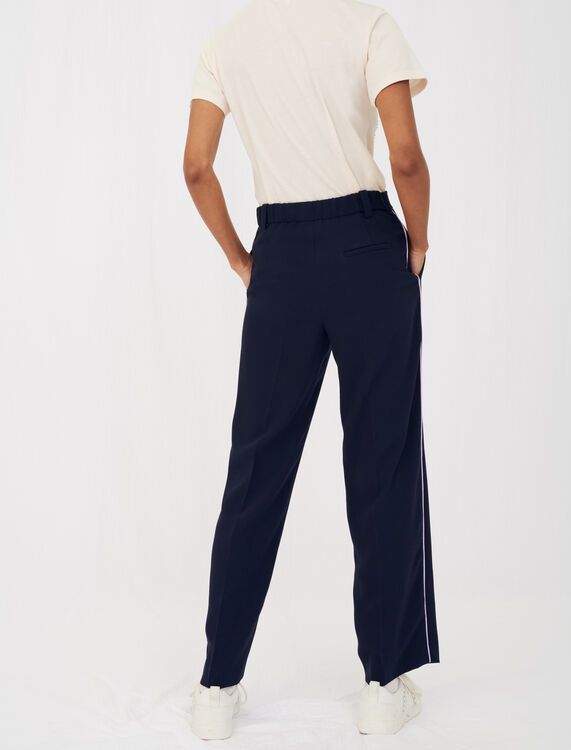 Crêpe suit trousers - Trousers & Jeans - MAJE