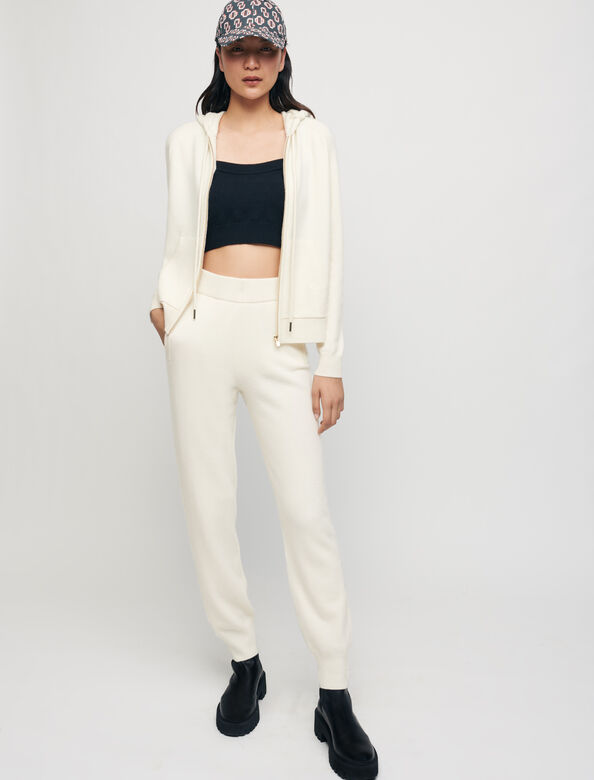 Cashmere tracksuit trousers : Trousers & Jeans color 