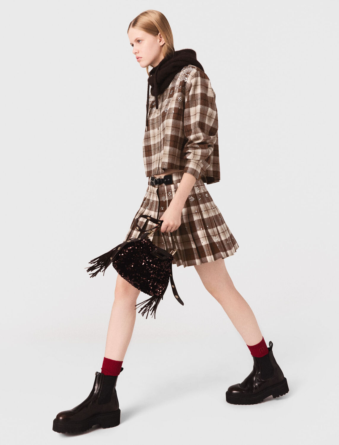 maje : Shirts 顏色 多色/