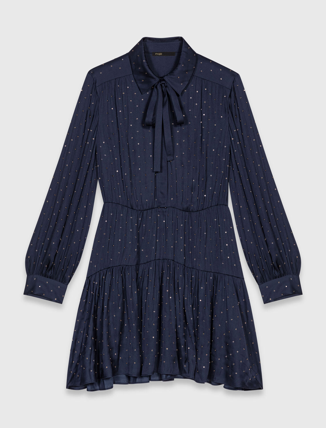 maje : Dresses color Light Blue